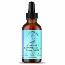 Rosemary Saw Palmetto Hair Growth Oil for Hairloss/ Natural DHT Blocker
