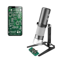 WiFi USB Digital Handheld Microscope, 50 to 1000x Wireless Magnification Endo...