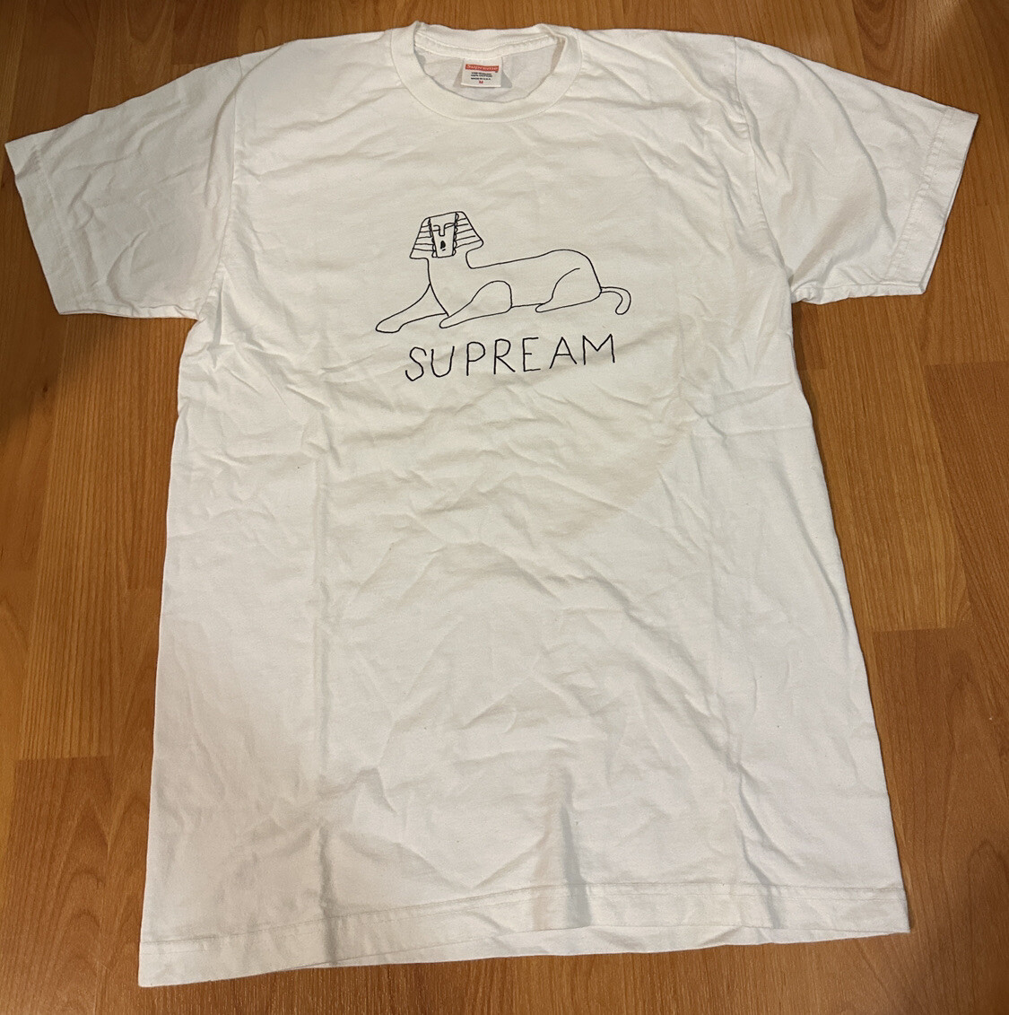 Supreme SUPREAM Schminx Tee White M Medium GONZ Mark Gonzales 2013