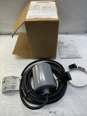 **Zoeller 10 0034 Switch Mate Pumpswitch Mechanical Float 15 Foot Cord #