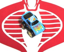 Road Champs Vehicle Plastic Light Blue Monster Truck 1:144 1997