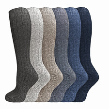 Warm Knee High Socks For Women-Thermal Cotton Cushioned Socks For