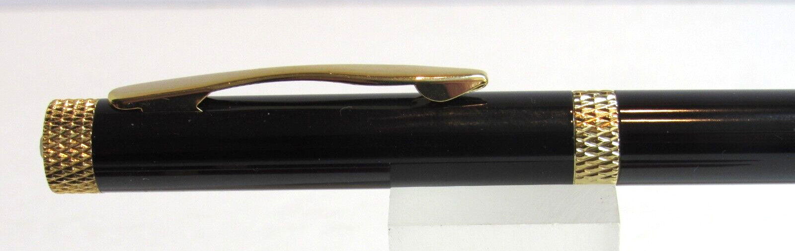 SET OF 3 Terzetti Diamond Top BRASS Metal Ballpoint pens-GIFT POUCH