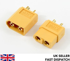 XT60 Male & Female Connectors/Plugs/Socket 10/5/1/2/3 RC LiPo Battery 12v 24v RC