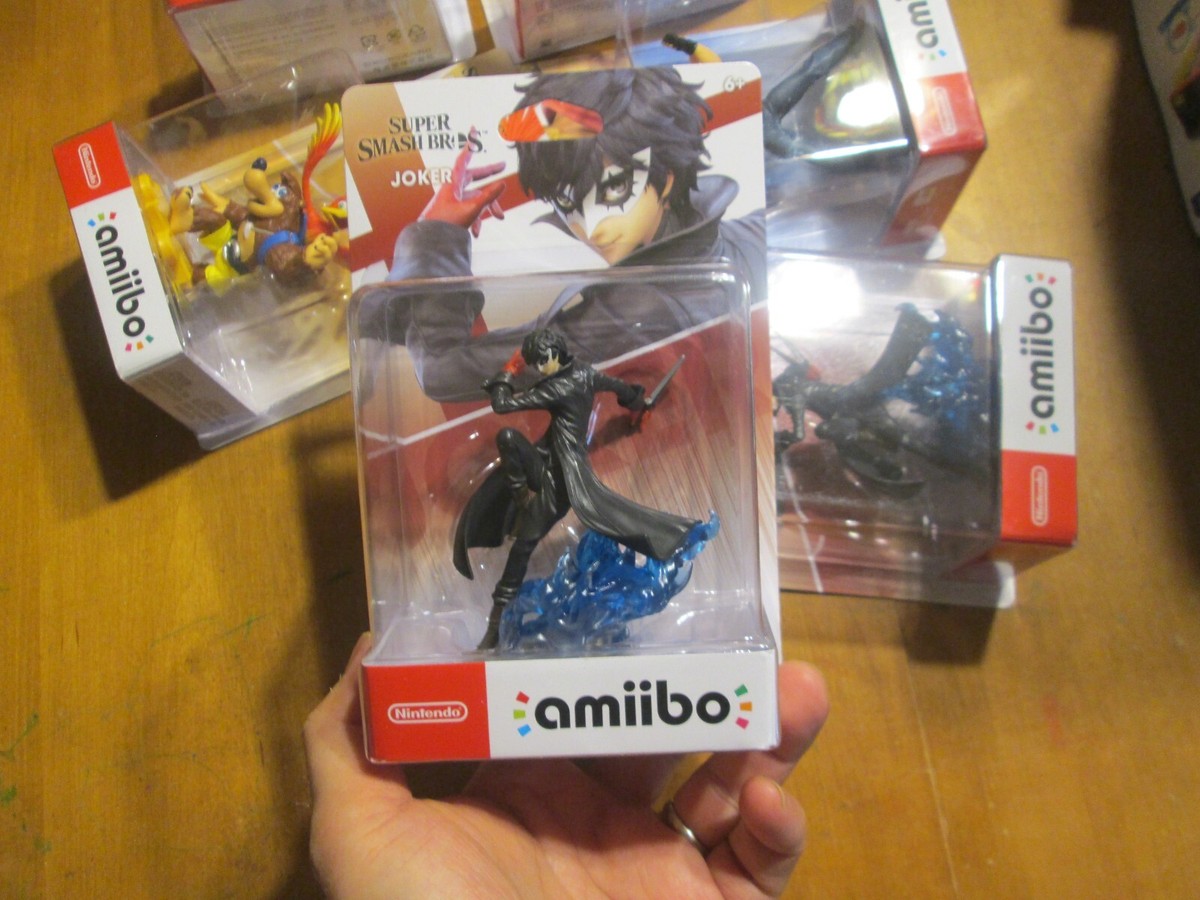 JOKER AMIIBO SERIES PERSONA SUPER SMASH BROS NINTENDO SWITCH 3DS