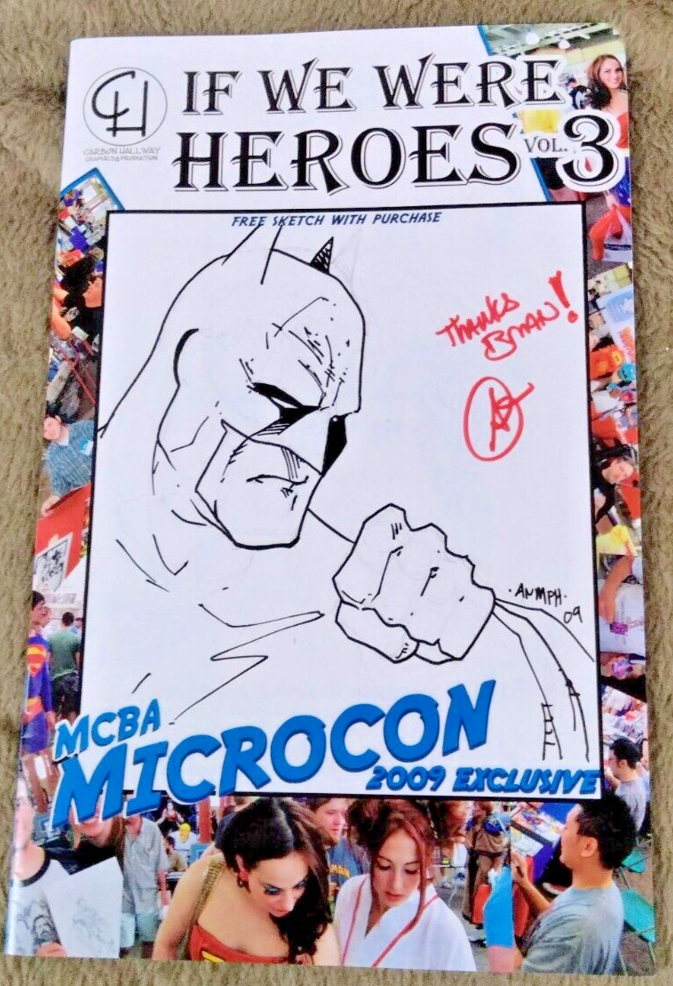 MCBA Microcon 2009 Exclusive If We were Heroes Vol 3 Comic Book