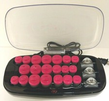 Conair Hot Curls  Waves With 20 Ceramic Flocked Multi-Size Rollers And Clips