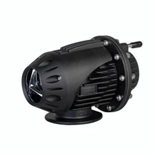 Turbo Blow Off Valve Universal 25MM SQV SSQV BOV with Adapter Flange Black