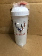 Bucked Up Shaker Cup 24oz, Plastic, Brand New