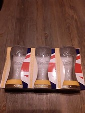 3 McDonald’s Coca Cola Embossed Clear Drinking Glasses Olympics London 2012