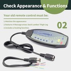 ALLCSM 8 Female Pin Hand Remote Control For Massage Power Lift Recliner Chair DN — photo 7