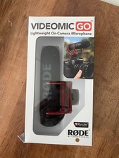 Rode VideoMic GO Lightweight On Camera Microphone
