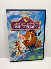 In giro per il mondo con Timon e Pumba & Pumbaa dvd raro fuori catalogo Re Leone