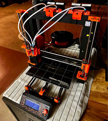 Original Prusa i3 MK2 FDM 3D Printer Heated Bed Multi-Material LCD