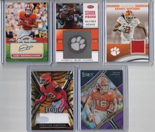 Clemson Tigers 10 card lot 1/1 auto jersey serial Trevor Lawrence Cade Klubnik