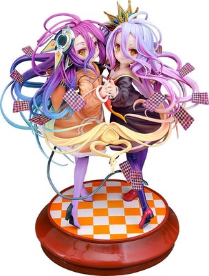 No Game No Life Statue 1/7 Shiro & Schwi 22 cm - IT