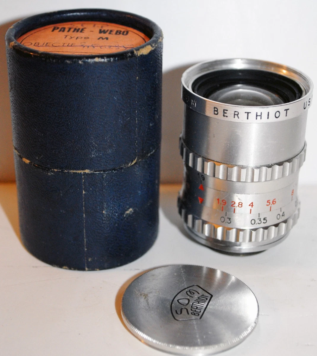 Alsace-photo Som Berthiot Cinor 12.5mm f/1.9 – Objectif D‑mount vintage - Photo, audio & vidéo