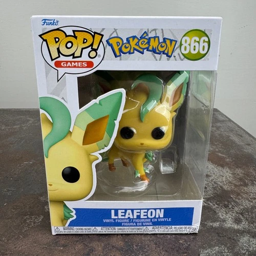 Funko Pop Games POKEMON Leafeon 866 w/ Imperfect Box