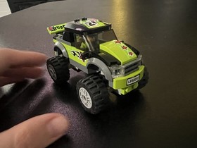 Retired Lego 2014 City Monster Truck 60055 99% Complete with Truck Driver 