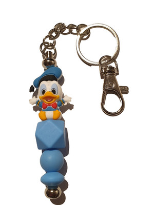 Schlüsselanhänger D. Duck - Geschenkidee *NEU* Handarbeit Ab55