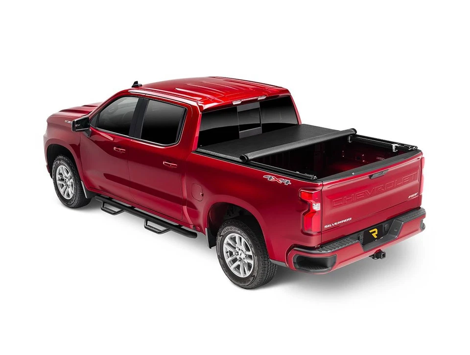 TruXedo TruXport Soft Roll Up Tonneau Cover Fits 2014-2018 Silverado/Sierra 8' Foto 3 de 4