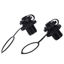 2pcs Replacement Inflatable Boat Air Valve Anti-Leak Quick Inflation For Most In