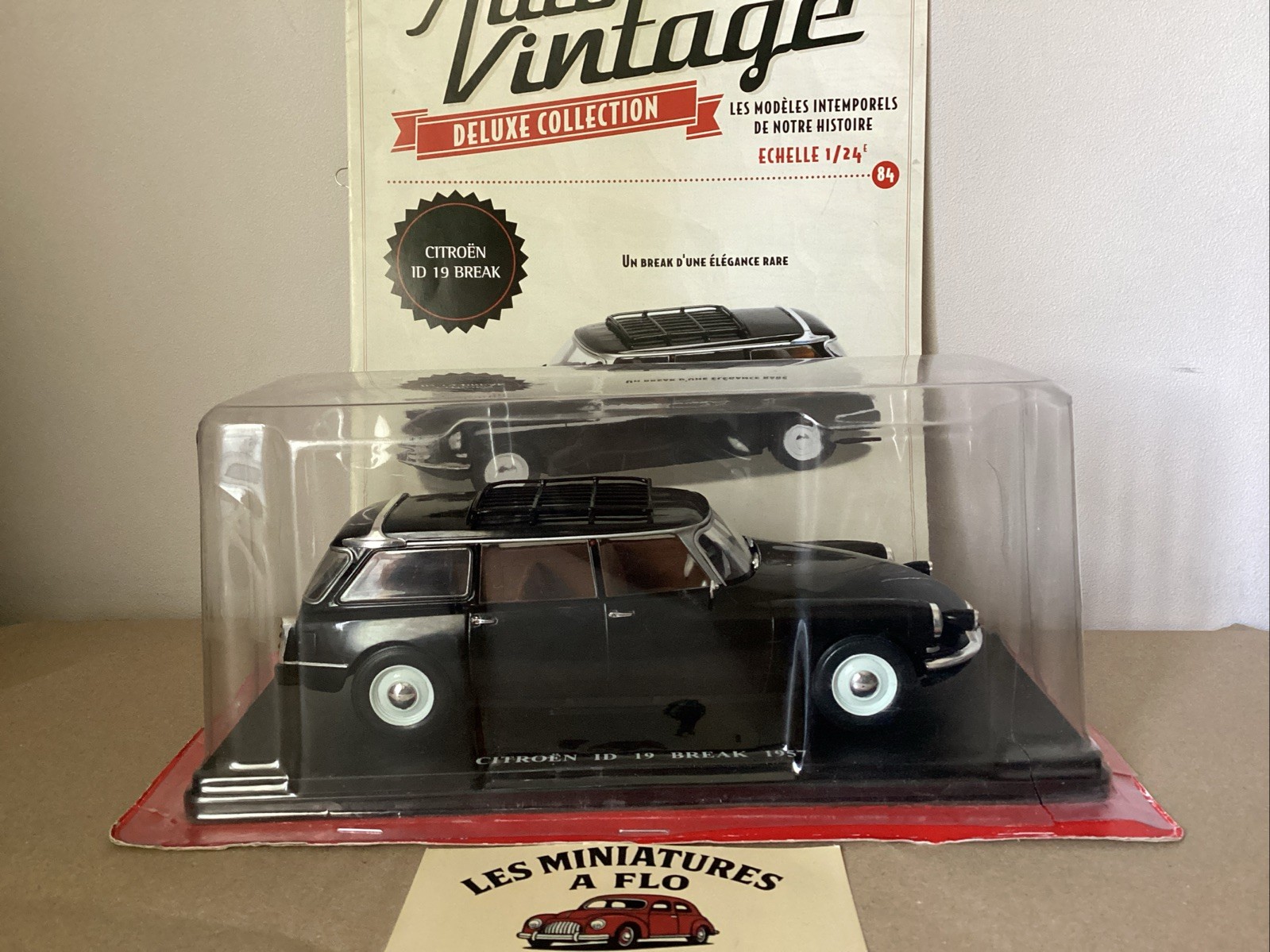 Citroën ID 19 Break 1957 Hachette 1/24 cadeau idéal pour passionné auto rétro