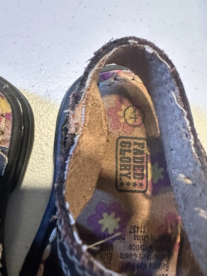 Lindo Sandalia de Bebé Marrón Gloria Desteñido Talla 4c Niño Niña Zapatos Foto 2 de 4