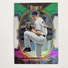 Mike Mussina 103/199 Tri Color Pink Green White 2023 Select Baseball Yankees