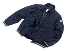 Luxury Men's MONCLER Allier Navy Blue Nylon Windbreaker Bomber Jacket - 4 L/XL