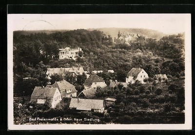 Bad Freienwalde, Neue Siedlung, Ansichtskarte 1923 