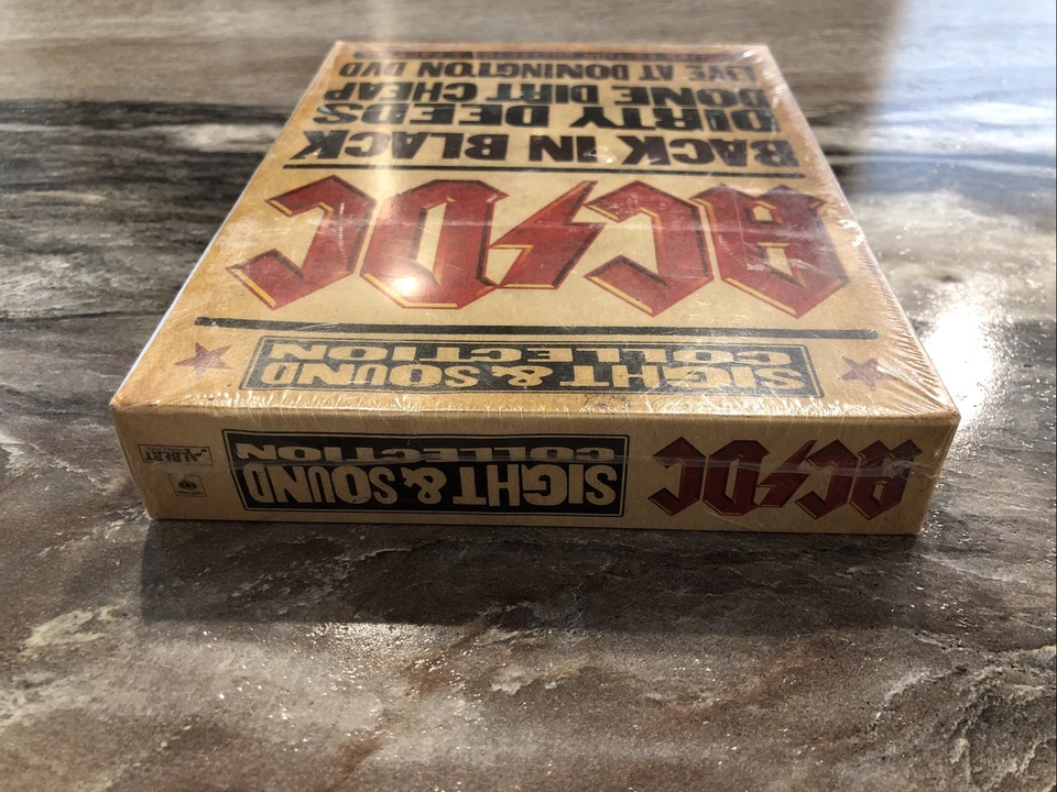 AC/DC Sight & Sound Collection Box Set CD DVD New Sealed 3 Disc Set Donnington!! - Image 4 of 4