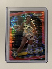 Angel Reese 2025 Panini Prizm WNBA #92 Red Pulsar Prizms #/299