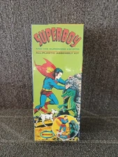Moebius Models Superboy Krypto Model Kit Opened & Complete 