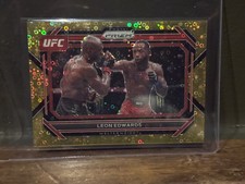 Leon Edwards GOLD Prizm 10/10 | Last Print | Usman Fight | UFC SSP