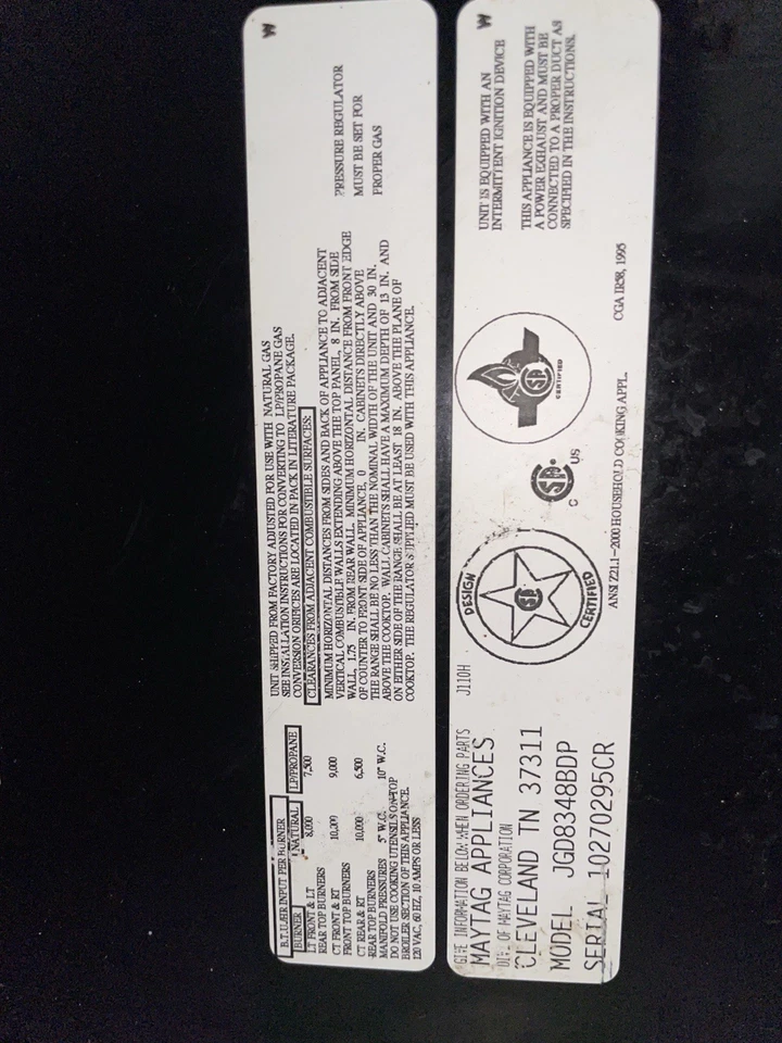 "Estufa de gas Jenn-Air Downdraft 47"" estilo profesional-JGD8348BDP" Foto 4 de 4