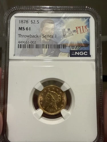 1878-P Liberty Quarter Eagle — photo from the most recent tracked eBay sale