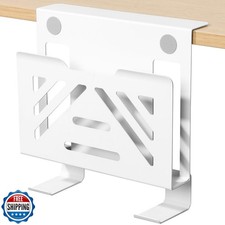 MAXECHO Desk Side Storage, Under Desk Laptop Mount, Table Side Ha