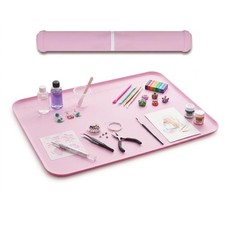 Silicone Mats for Crafts, 24" x 16" Silicone Craft Mat with 0.7" High Raised ...