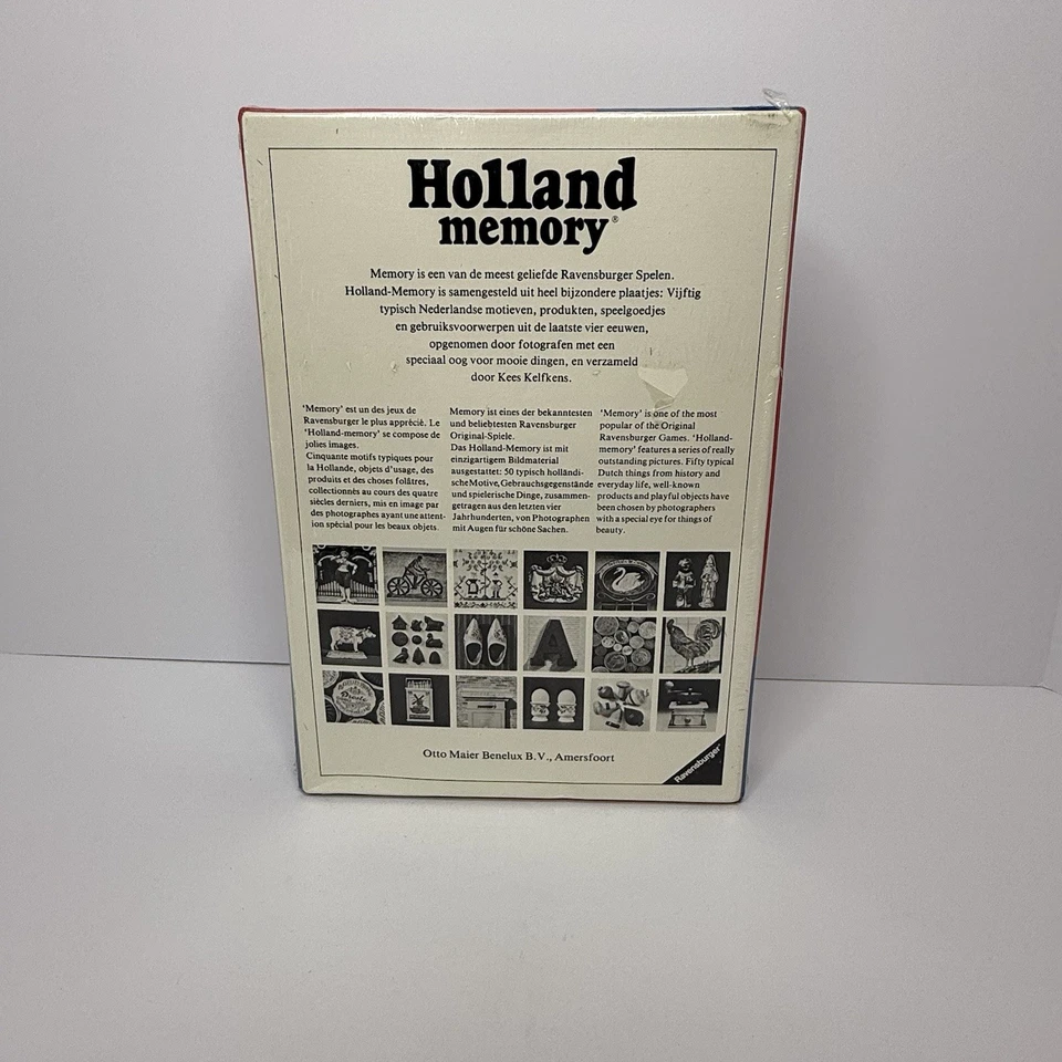 VTG 1976 Holland Memory Game Ravensburger West Germany Brand New Sealed - Image 2 of 4