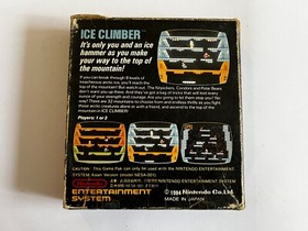ice Climber *Please read* -   ASI ASIAN Version  - Nintendo NES