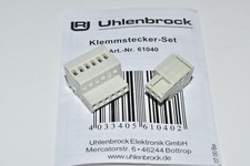 Uhlenbrock 61040 Steckerset für Intellibox sowie Booster (alt) NEU & OVP Stecker