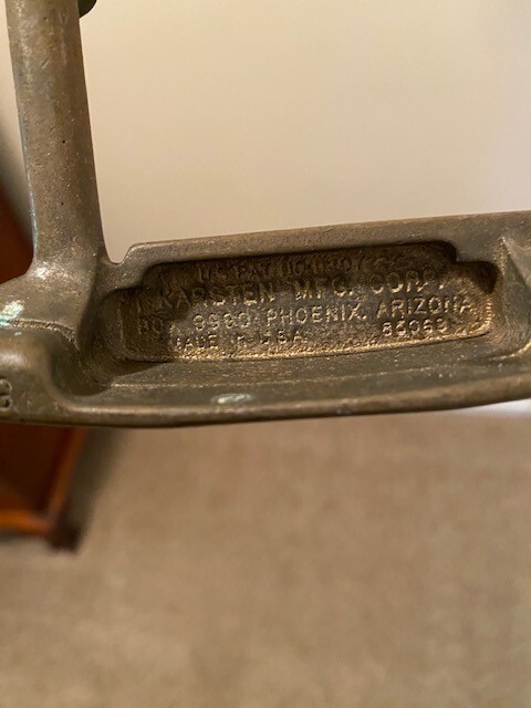 Vintage Ping Anser 9990 Zip 85068 Putter KARSTEN MFG Slot