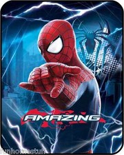 AMAZING SPIDERMAN SOFT KIDS CHILDRENS BOYS SUPERHERO BED BLANKET TWIN SIZE