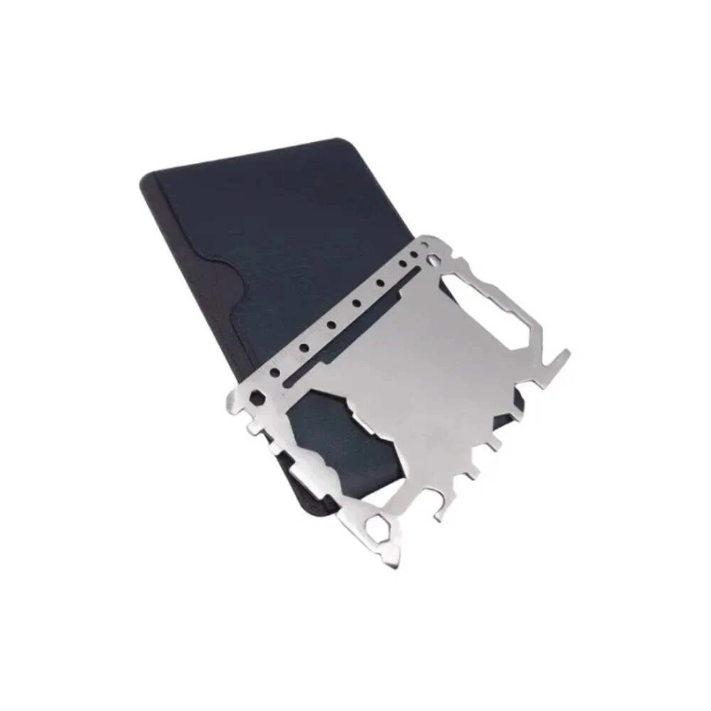 46-in-1 Credit Card Multi Tool for Camping Survival & Outdoor Adventures