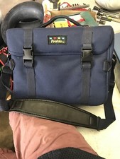Vintage Profoto Canvas Camera Gear Shoulder Bag Buckles  Straps Rare Original