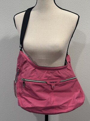 New Hedgren Subway Medium Crossbody Messenger Bag Rapture Rose SUB01M 16 x10 