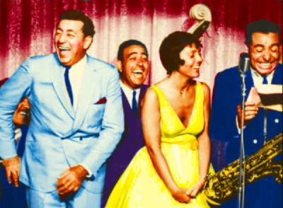 LOUIE PRIMA & KEELY SMITH - REFRIGERATOR PHOTO MAGNET @ 3''-5''