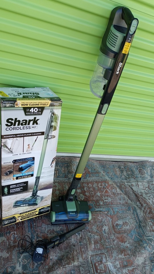 Shark Pet Cordless Stick Vacuum with PowerFins and SelfCleaning Brush