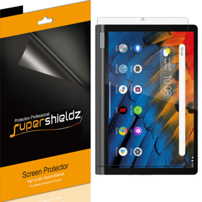 [3-Pack] Supershieldz Clear Screen Protector for Lenovo Yoga Smart Tab 10.1 inch